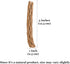 SunGrow Leopard Gecko Cholla Wood, 5 Inches Long, 6-Pack, Create Basking Spot for Lizards and Bearded Dragons