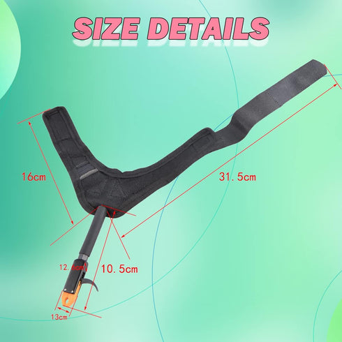 ZSHJGJR Archery Bow Release Aid, 360° Metal Pliers Jaws for Children & Teens