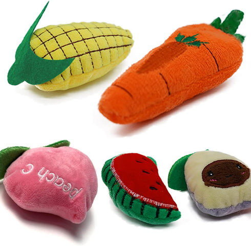Cat Toys, Interactive Soft Durable Crinkle Sound Catnip Toys, Catnip Filled Mouse Cat Teething Chew Toy (Pack of 12)
