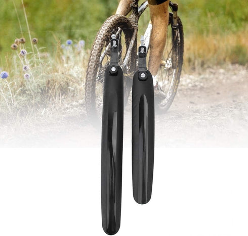 Keenso Front Rear Mountain Road Bike Mudguard Set, Essential Bike Accessories