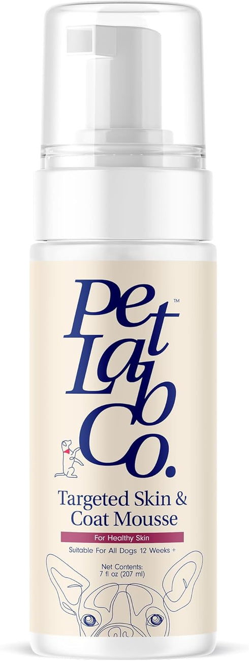 Petlab Co. Itch Relief Mousse - Dry Dog Shampoo for Moisturizing, Deodorizing & Supporting Dry Skin with Quick-Dry