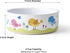 PetRageous 17011 Early Bird Cat Bowl, 2-Cup Capacity, 5-Inch Diameter, 2-Inch Tall, White, Dishwasher Safe