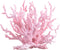 Mallofusa Artificial Aquarium Plant Ornament, Plastic Coral Reef Fish Tank Decoration Pink
