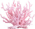 Mallofusa Artificial Aquarium Plant Ornament, Plastic Coral Reef Fish Tank Decoration Pink