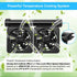 Aquarium Chiller Fish Tank Fan, Cooling Fan with 1 Year Warranty