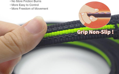 Long Dog Training Leash, Dog Lead with Non-slip Design and Padded Handle, 10/15/33/50 ft, for Any Size Dogs
