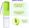 Sofunii Dog Water Bottle for Walking, Portable Pet Travel Drink Cup, 15oz Capacity, Leak Proof & BPA-Free (Green)