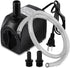 PULACO 400GPH Submersible Water Pump, 25W Durable Fountain Pump with 5 ft Tubing for Aquariums