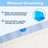 ZPSOX 40 Count 21.6"Opening 11.8"L 2 Thick,2 Packs/40 Counts x Cat Litter Box Liners for Self-Cleaning Cat Litter Box