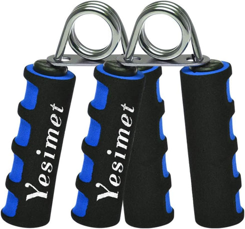 Hand Grip Strengthener Set, Soft Foam Finger Gripper for Increasing Wrist Forearm and Finger Strength, 2 Pack