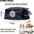 15 15.8" 11.8", Large Dog Poop Bag Holder, Poop Bag Dispenser with Carabiner Clip for Leash, Extra Thicker Odor Sealing