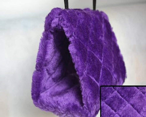 Pesp Pet Bird Nest Hammock Hanging Cave Cage Plush Snuggle Tent Bed (Small)
