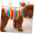 Live Aquarium Plants Dog Vest - Funky Striped Shirt for Dogs, Blue Aquarium Gravel Shirt