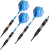 Soft Tip Darts Set - 18/20 Grams Professional Darts with Brass Barrel, Aluminum Shafts, 50 Rubber O-Rings