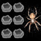 6 Pcs Spider Micro Water Bowl - Mini Resin Dish for Tarantula Spider Millipede Tiny Reptile (Small: 0.94" D, 0.47" H)