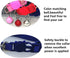 THAIN Basic Adjustable Cat Collar, Bling Diamond Breakaway with Bell, Blue