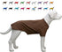 Lovelonglong 2019 Pet Clothing Basic Blank T-Shirt Tee Shirts for Large Dogs Coffee XXXXL Costumes