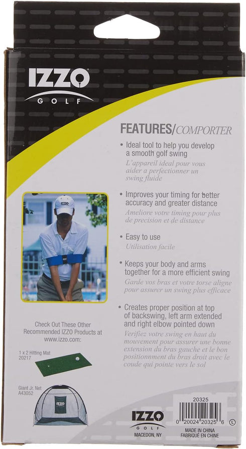 IZZO Golf Smooth Swing Large Blue (20325)