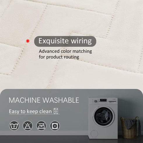 fuguitex Waterproof Dog Bed Cover, Anti-Slip Cat Mat for Sofa Chair Furniture Protector