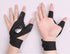 anso 1/2 Pack Flashing Rave Gloves with LED Light Beam - Black, for Outdoor Activities