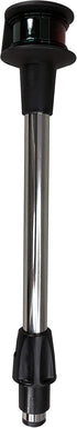 Pactrade Marine Boat Bi-Color Navigation Bow Light, Red and Green Pole Light, 12 Inches with 2-Pin Removable Plug in