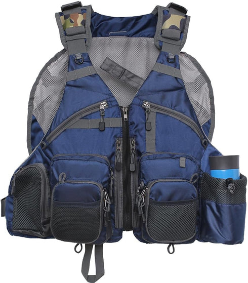 Kylebooker Fly Fishing Vest Pack - Adjustable for Men and Women
