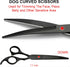 TINMARDA 5 1, 6CR Professional Dog Grooming Scissors kit Black in Dog Shears for Grooming Premium Stainless Steel