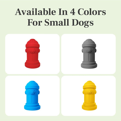 4x7 10lbs Small Dog Fire Hydrant Silicone Soft Potty Training Aid for Small Breeds Under Toy Breeds Indoor Outdoor