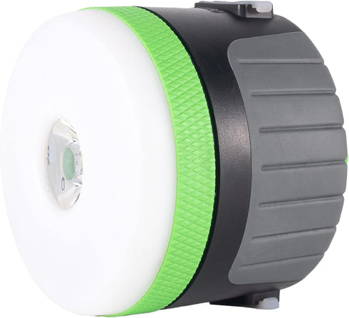 LIT-PaTH LED Camping Lantern, Rechargeable Light with Magnet Base, 4400 mAh, Large Green, Survival Kit