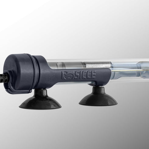 Sicce Scuba 300 Watt Aquarium Fish Tank Heater, Preset at 77? for Up to 90 Gallons, Submersible