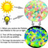 Glow in The Dark Stones 100pcs Luminous Rocks for Fish Tank, Vase Fillers, and Decorations Powered by Light