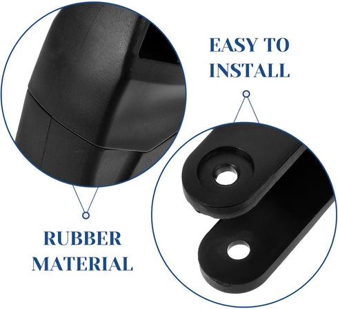 Sosoport Brake Pad Set for Inline Skates, Convenient Replacement Block Pad Brake Part for Skates