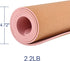 Numat Cork Yoga Mat, 6mm Thick 72 x 24 in, Sweatproof NonSlip Eco-friendly with Alignment Lines