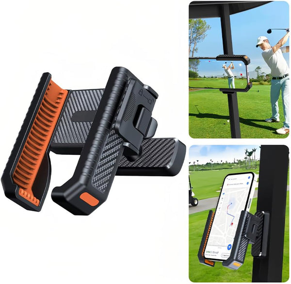 Tiiyee Magnetic Golf Cart Phone Holder, Golf Cart Phone Mount Phone Caddy N52