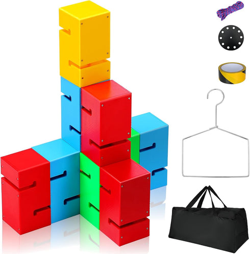 Set 15 Hiboom Teamwork Building Block Adult Team Building Activity Game for Team Outdoor Activities Game Corporate
