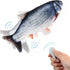 Tocirelo Remote Control Cat Toy, Interactive Electric Flopping Fish Kiten Kicker Toy for Indoor Cats and Small Dogs