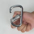 BYANG 45KN=10000lbs Auto Locking Carabiner Heavy Duty Large Clip Climbing Carabiner Twist Lock Carabiners for Rock