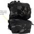 Tactical Adapt Back Panel Assault Backpack - Double Pouch for MOLLE Hunting Tactical Airsoft Vest