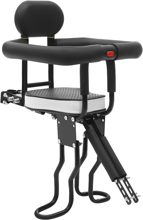 Yoodqoe Kids Bike Seat Bicycle Front Mounted Baby Seat, Lightweight Child Bicycle Safety