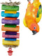 Super Bird Creations SB1199 Sola Balsa Stack Bird Toy, Wooden Enrichment Toys for Small/Medium Birds
