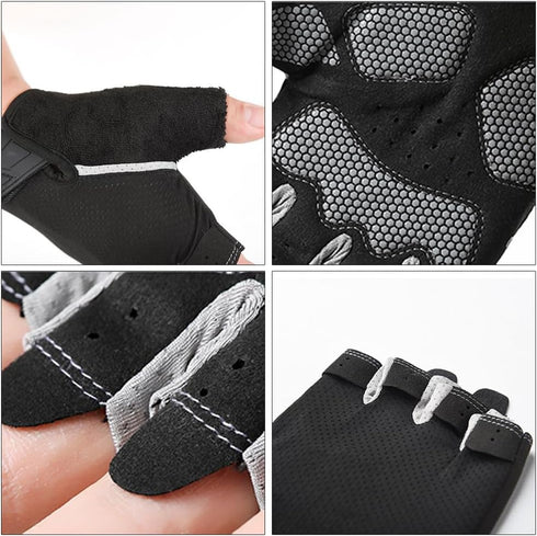 CaySep Workout Exercise Gloves for Men Women Non-Slip Breathable Gym Gloves for Gym Exercise Weightlifting Cycling