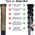 SNIPER SKIN Hockey Grip, Fits Adult and Kids Sticks, Easy Install, Durable, Better Than Hockey Tape