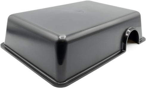Pangea Reptile Hide Box (C- Medium) in Black