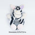 Layheld Set 2pcs) Dog Chew Toy Animal Ring Puppy Monkey Lion Sheep Zebra Elephant Design Squeaker Cute Pet Accessories