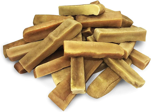 EcoKind Himalayan Gold Yak Cheese Dog Chew for Large Dogs, Long Lasting, Healthy Treats, Rawhide Free, Large (Pack of 5)