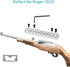 Picatinny Rail Mount for 10/22 - 11 Slots for Red Dots, Scopes, Magnifiers