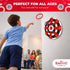 20+ Swooc Games Hook Darts Ring Toss Game Wood Board & Soft Rings Games Included for Kids & Adults Wall Mounted Ring