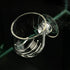 3PCS Acrylic Aquatic Red Worm Cups with 6 Suction Cups, Aquarium Plant Holder for Live Fish Tank