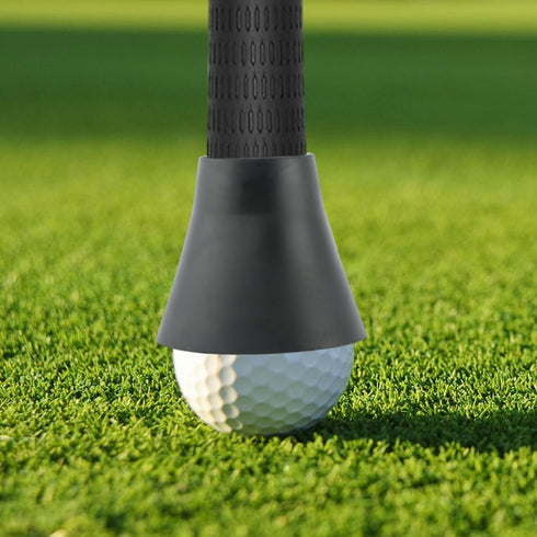 Ranjaner 5Pcs Golf Ball Retriever, Portable Golf Ball Picker Upper for Putter, Durable Golf Ball Grabber Pick Up Tool