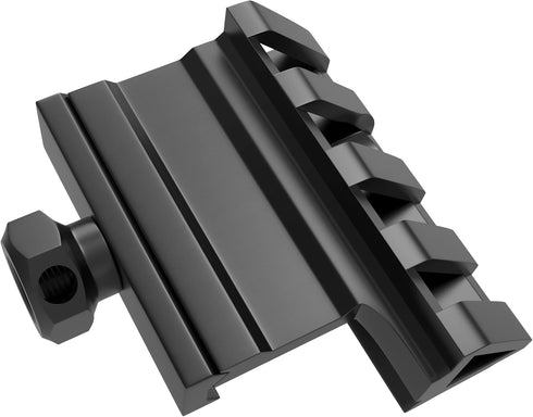 Sniper 45 Degree Offset Rail Mount, 4 Slots Picatinny Weaver Rail (1PCS)